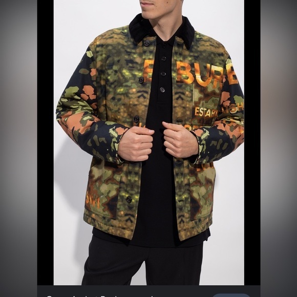 Burberry Other - BURBERRY
Malvern Camouflage Logo Print Jacket